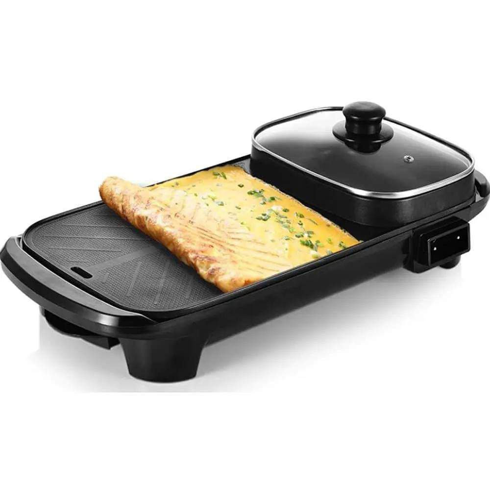 هوت بوت مع شوايه 2 في 1+مقشرة خضروات وفواكهه الترند - Image 13